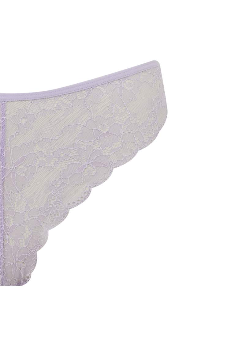 Fall in Love Lace Brazilian Slip Panties