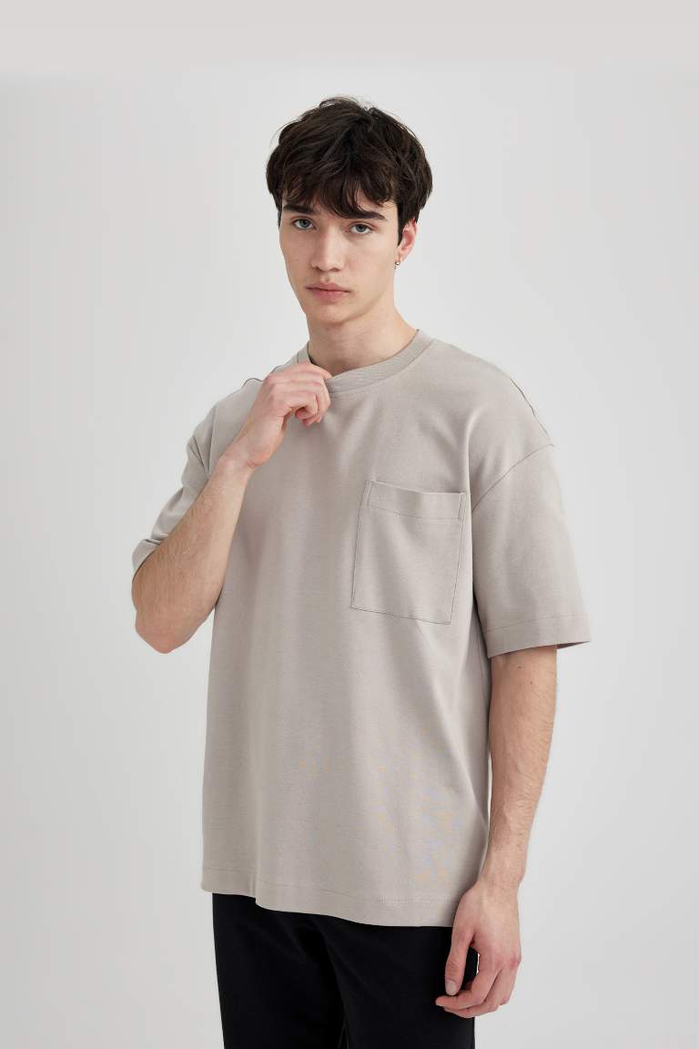 Oversize Fit Crew Neck T-Shirt