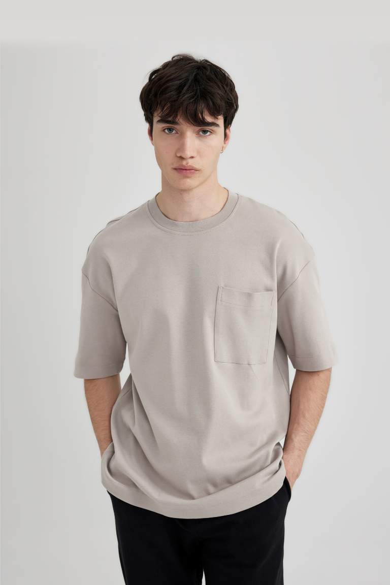 Oversize Fit Crew Neck T-Shirt