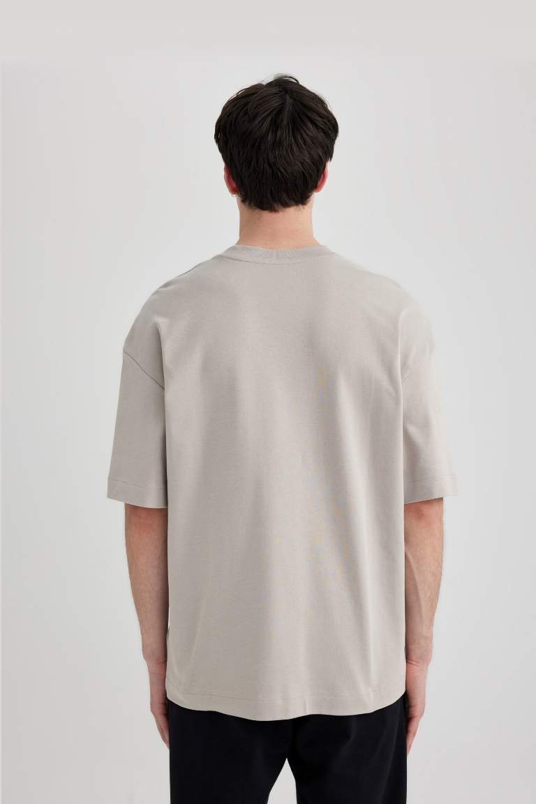 Oversize Fit Crew Neck T-Shirt