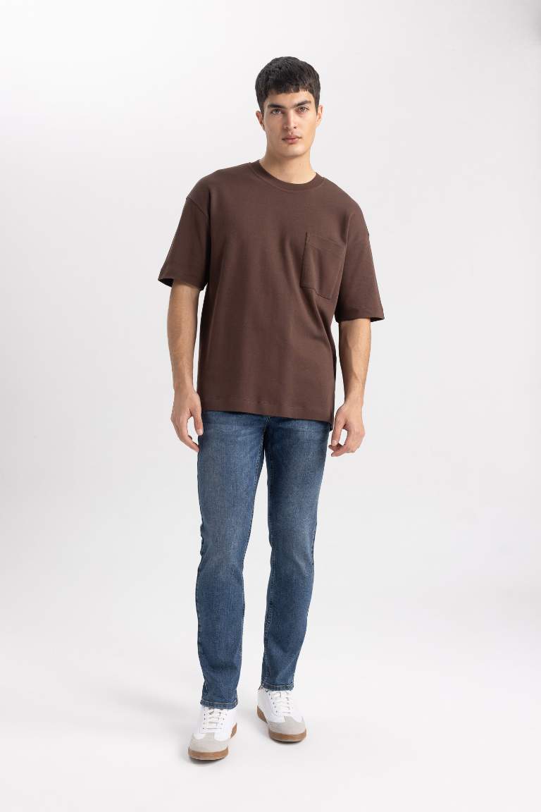 Oversize Fit Crew Neck T-Shirt