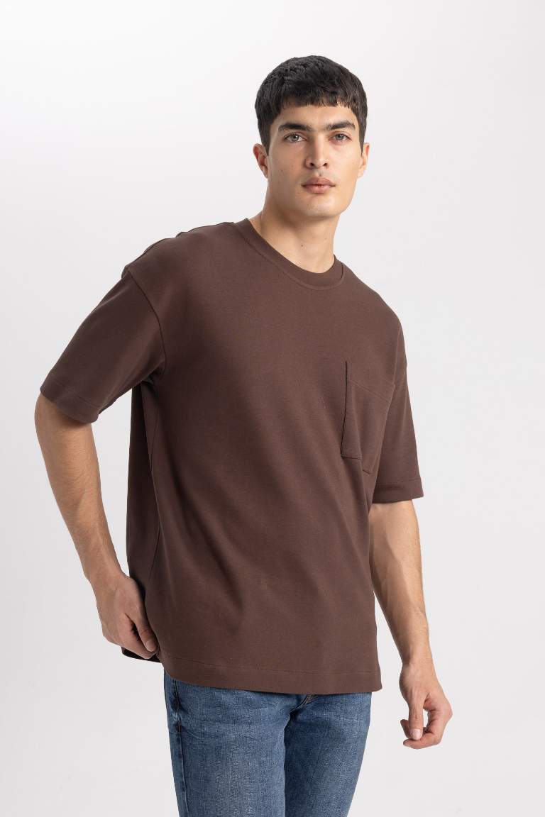 Oversize Fit Crew Neck T-Shirt