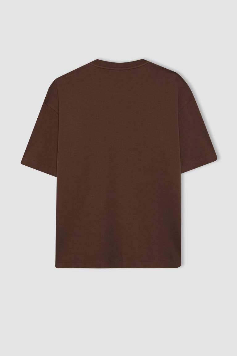 Oversize Fit Crew Neck T-Shirt