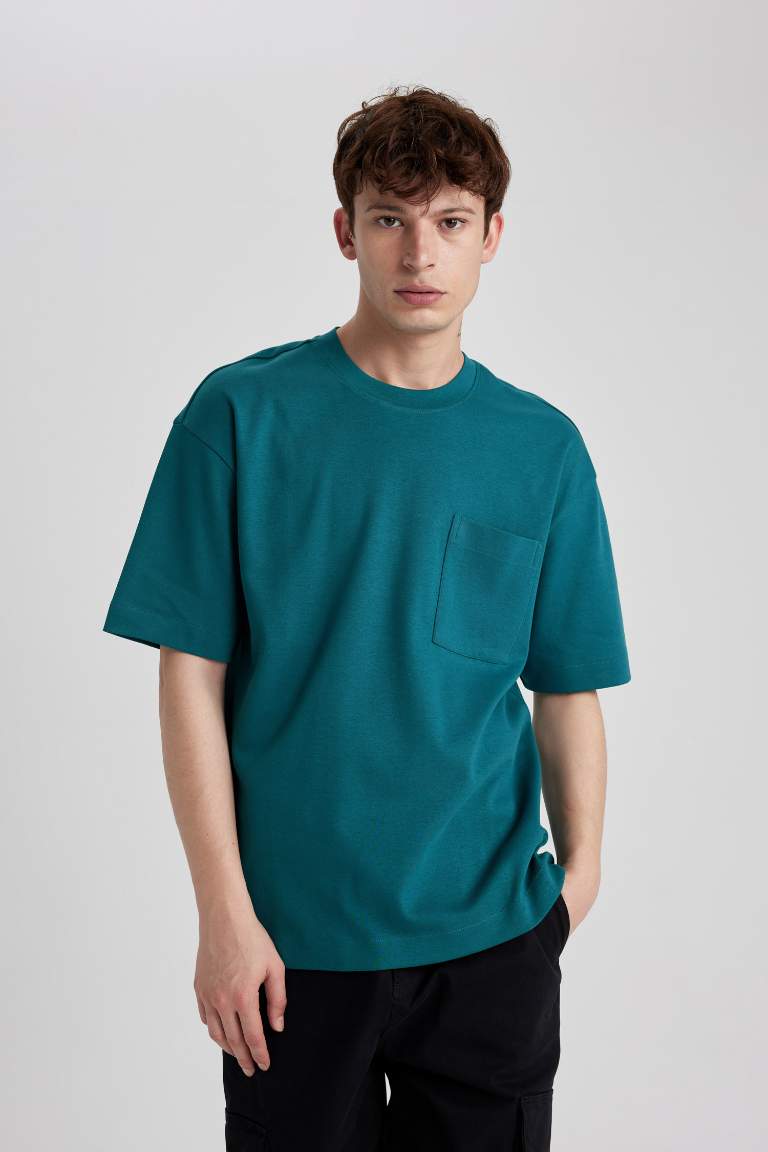 Oversize Fit Crew Neck T-Shirt