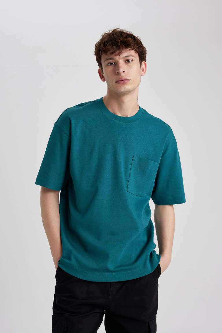 Oversize Fit Crew Neck T-Shirt