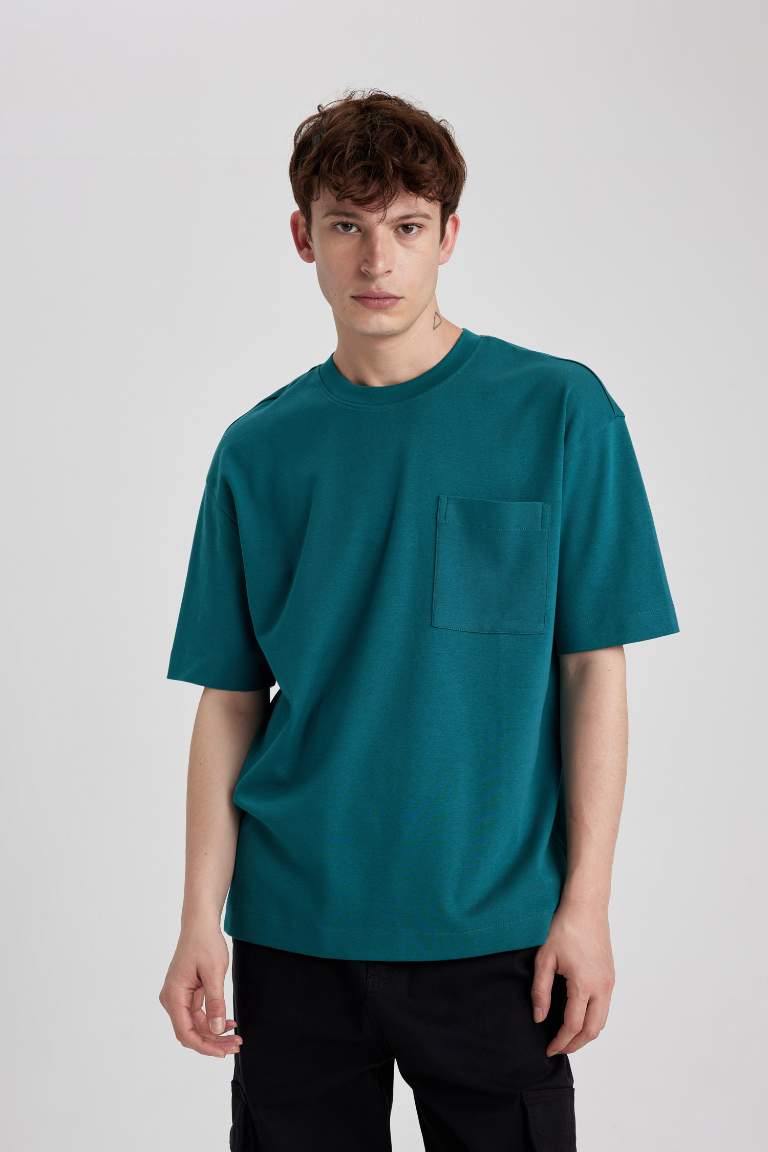 Oversize Fit Crew Neck T-Shirt