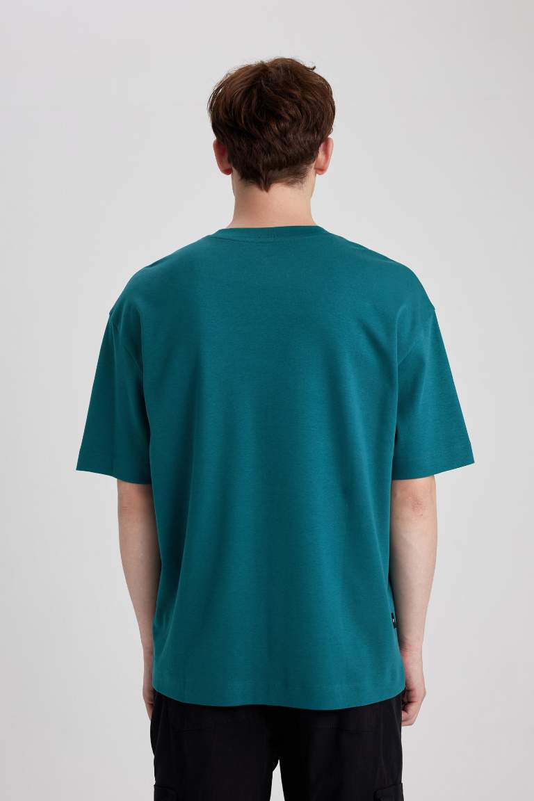 Oversize Fit Crew Neck T-Shirt