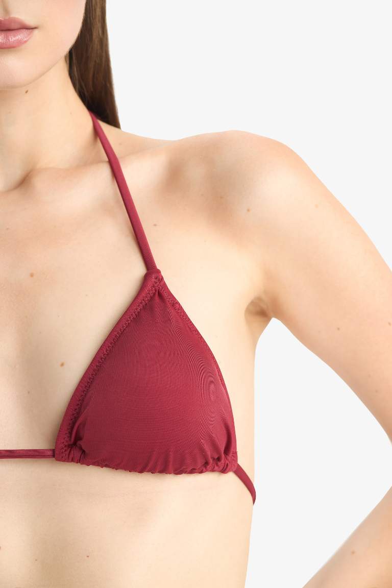 Regular Fit Üçgen Bikini Üstü-Fall in Love
