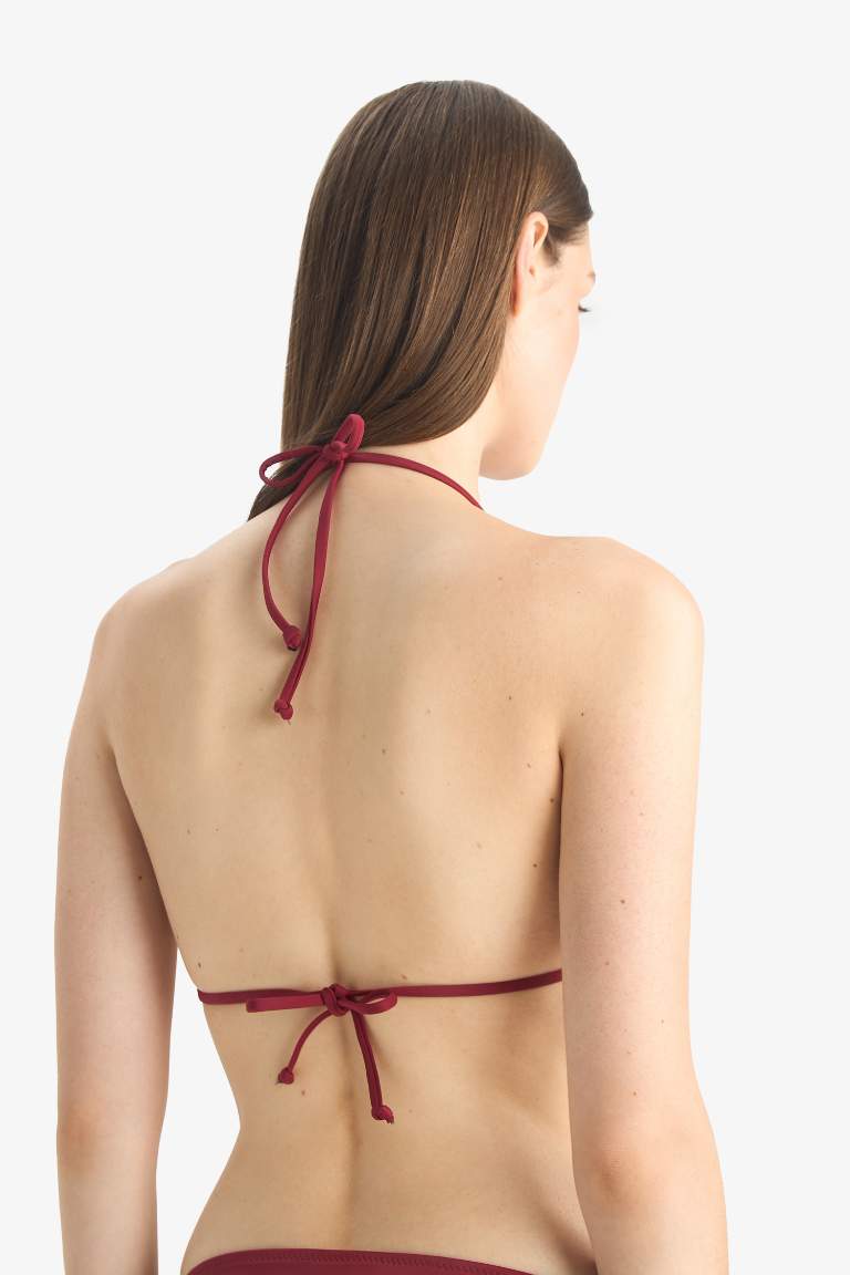 Regular Fit Üçgen Bikini Üstü-Fall in Love