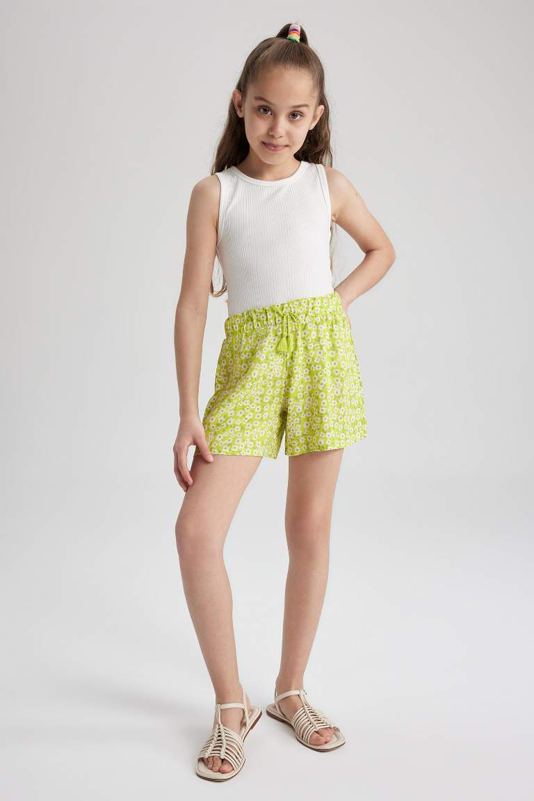 Girl Viscose Shorts