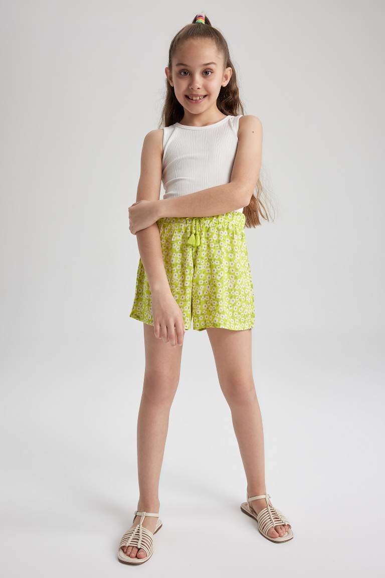 Girl Viscose Shorts