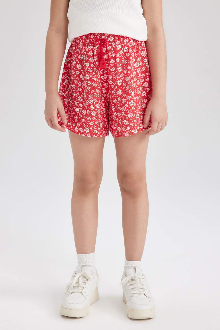 Girl Viscose Shorts