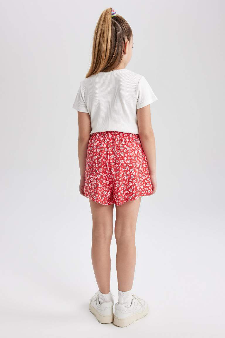 Girl Viscose Shorts