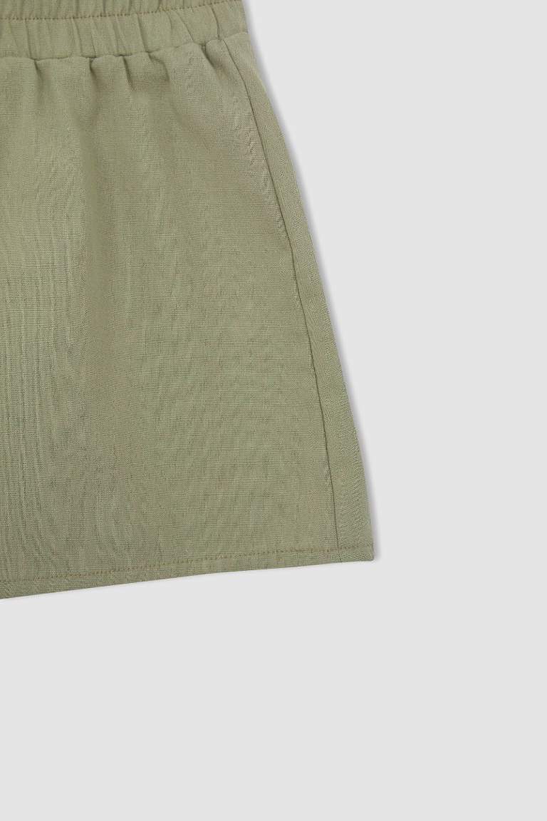 Girl Elasticated Waist Mini Short