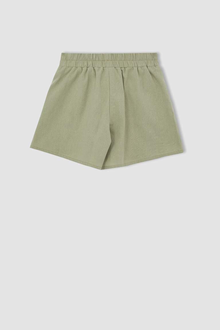 Girl Elasticated Waist Mini Short