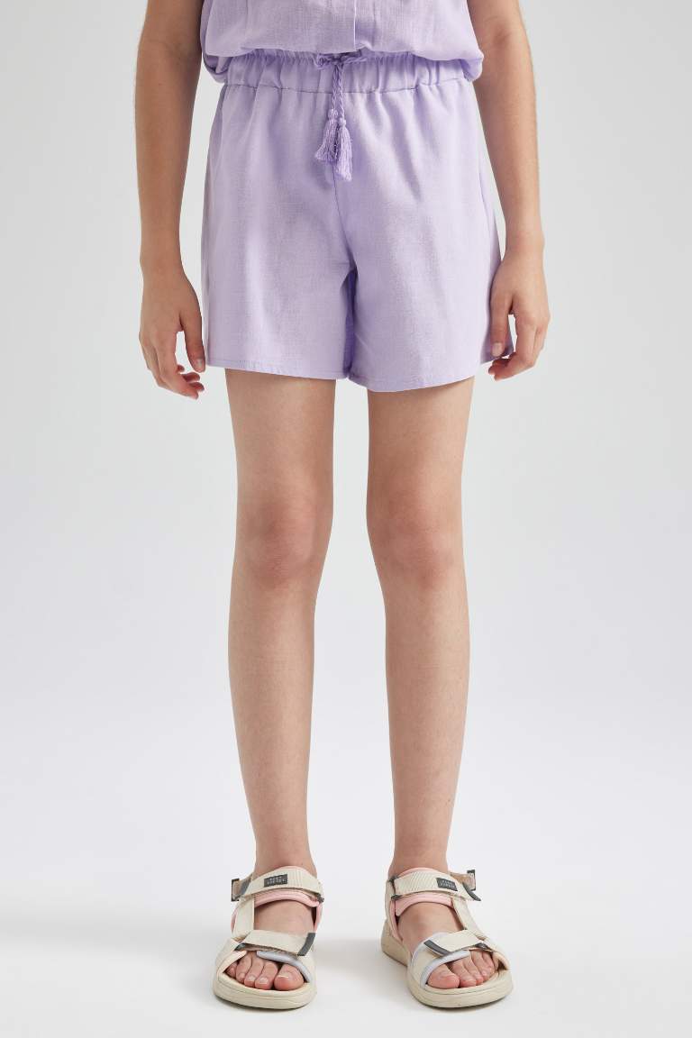 Girl Elasticated Waist Mini Short