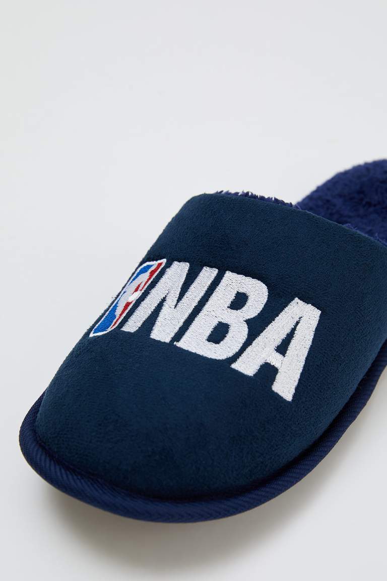 Mavi Erkek NBA Lisanslı Ev Terliği 1575226 DeFacto