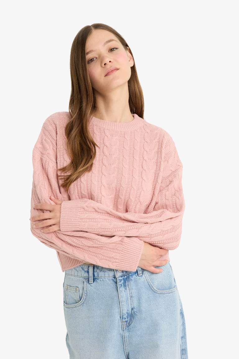Coool Regular Fit Bisiklet Yaka Triko Kazak