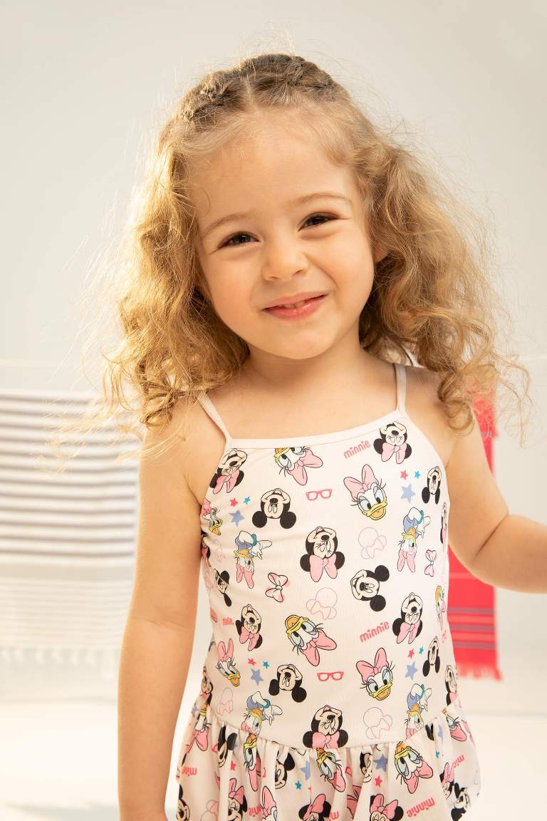 Maillot de bain bébé fille Disney Mickey et Minnie sous licence