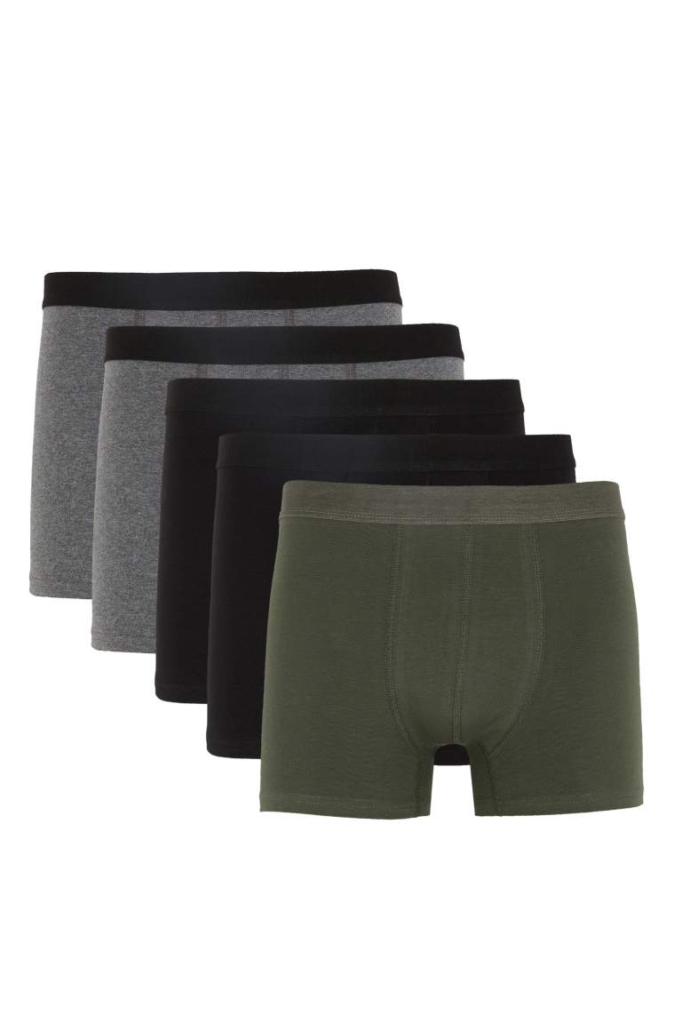 Regular Fit 5'li Boxer