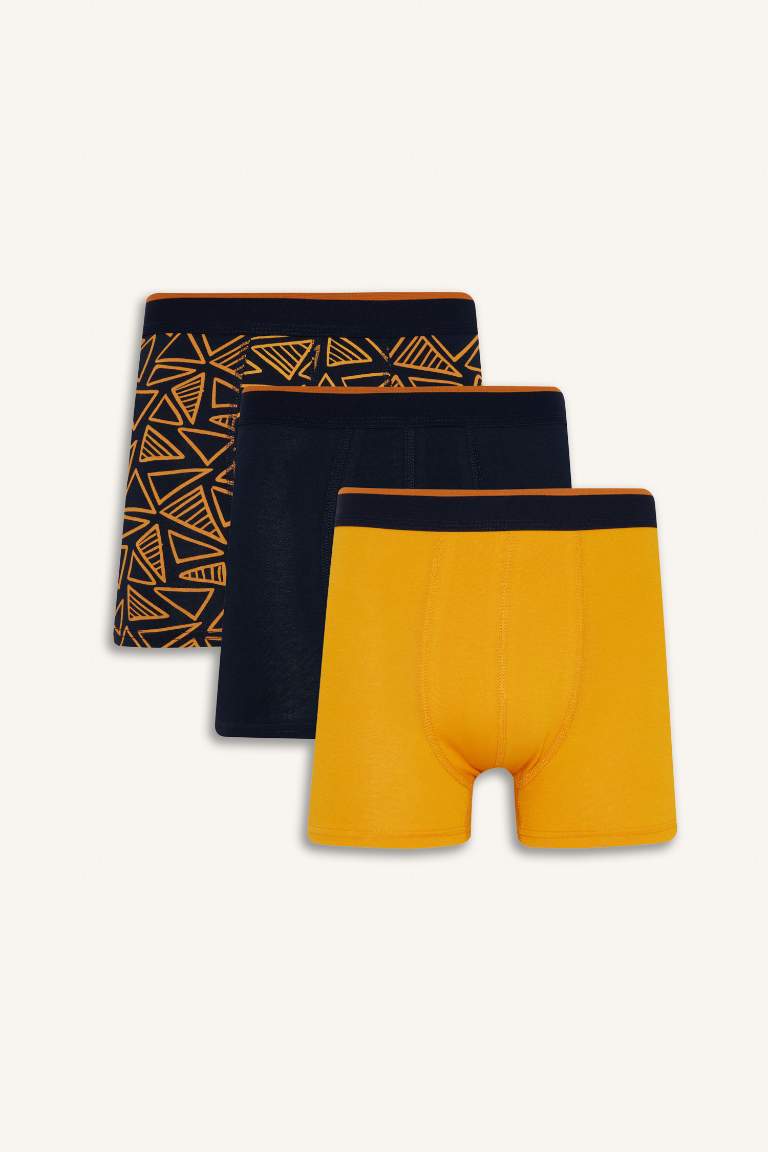 Regular Fit Printed 3 Piece Boxers