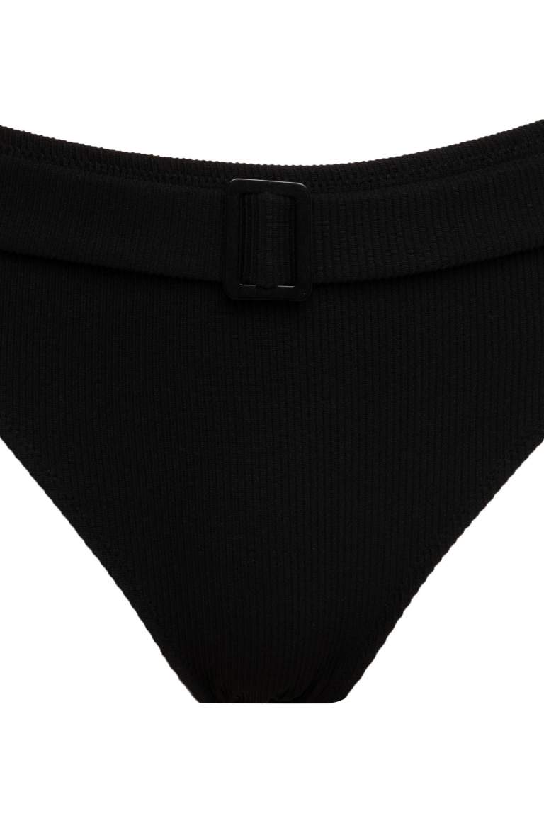 Fall in Love Regular Fit Ribbed Bikini Bottom