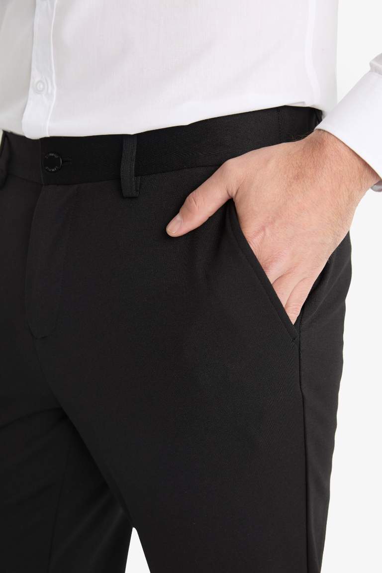 Jogger Düz Paça Her Yöne Esneyen Yazlık Kumaş Pantolon