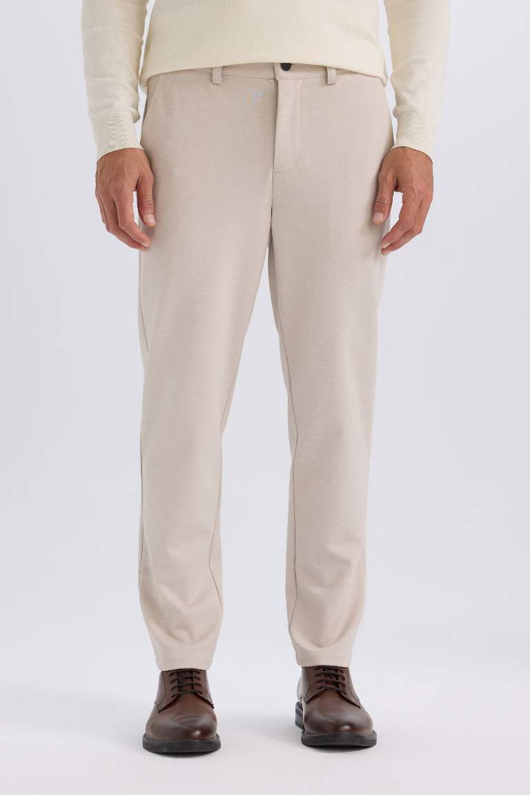 Basic Straight Leg Summer Fabric Joggers