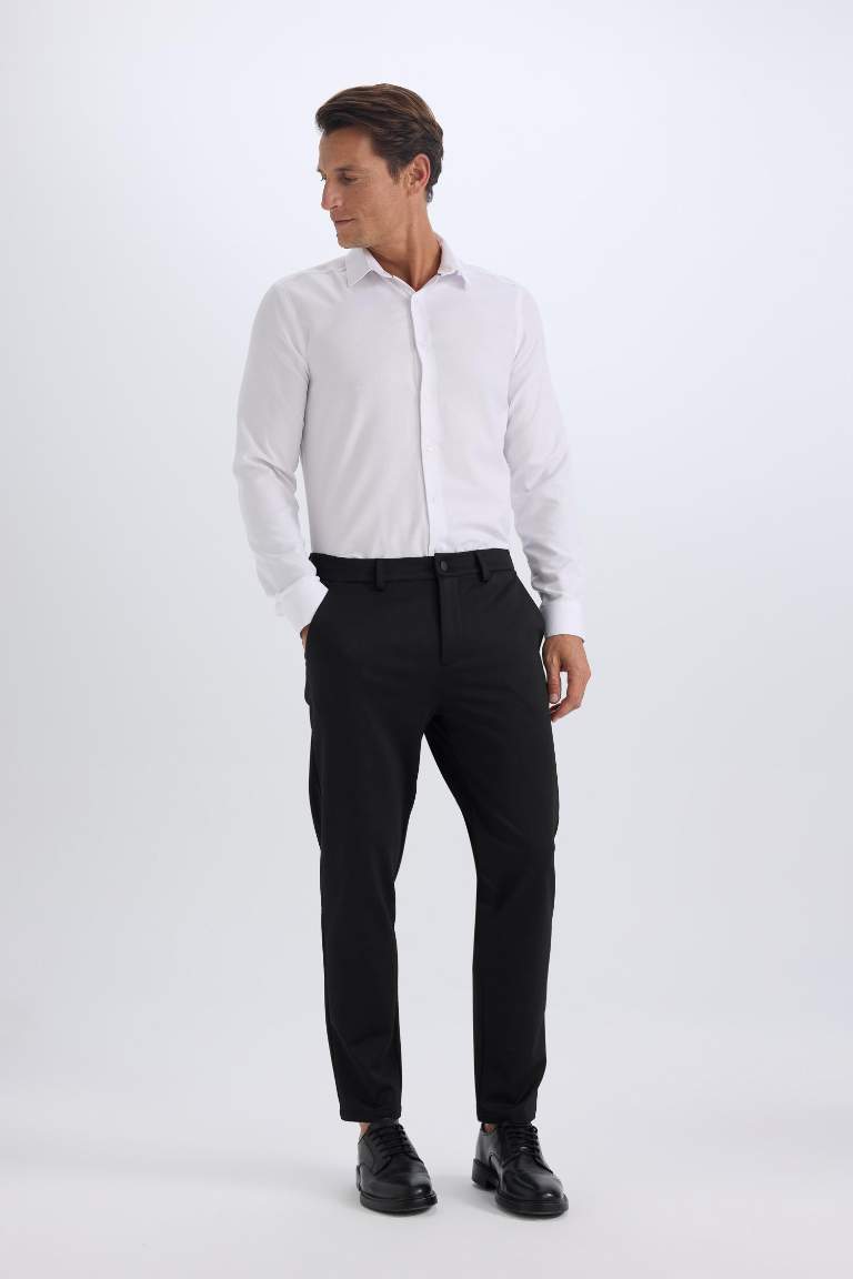 Relax Fit Beli Lastikli Jogger Pantolon