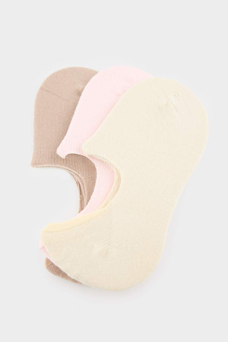 Woman Basic 3 piece Cotton Babet Socks