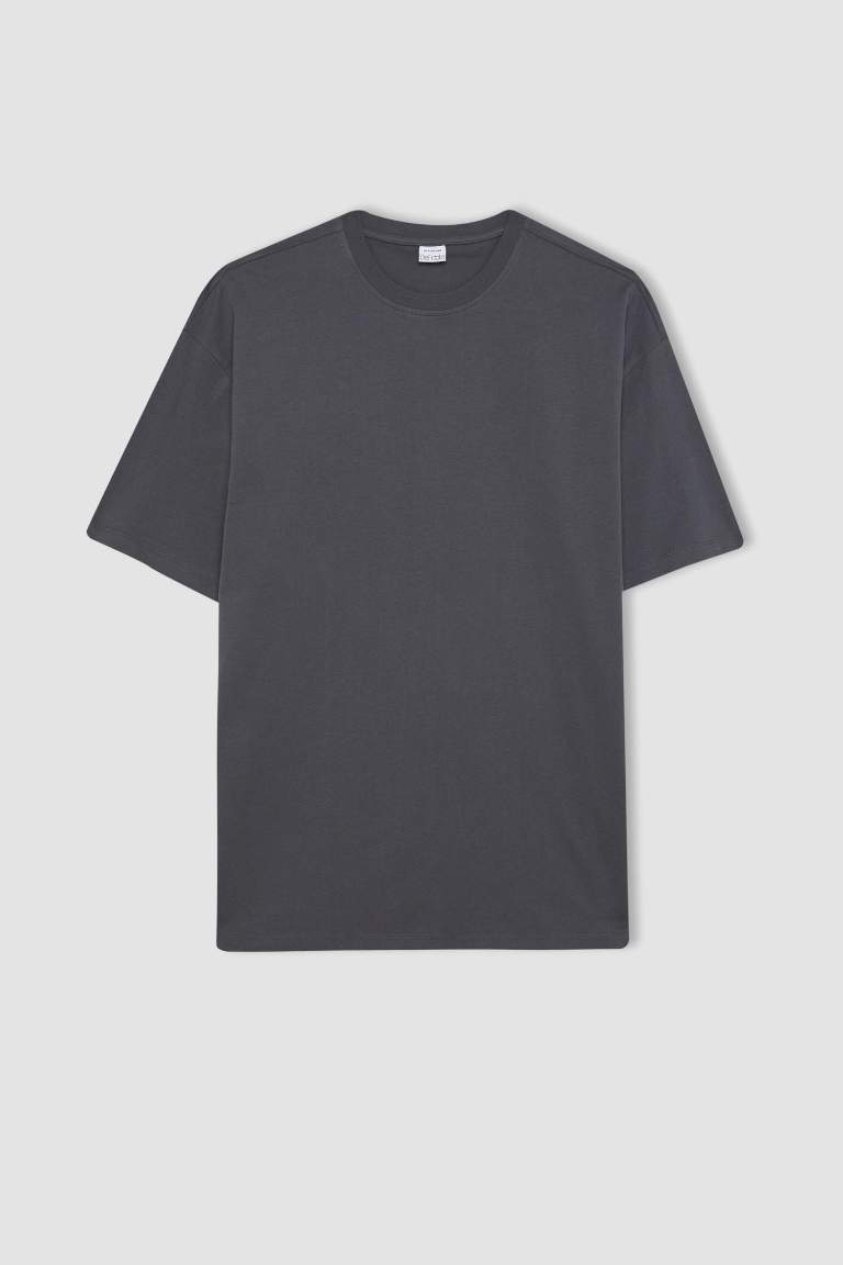 Oversize Fit Crew Neck T-Shirt