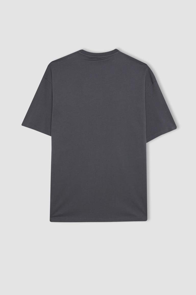 Oversize Fit Crew Neck T-Shirt