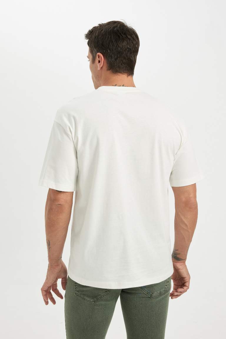 Oversize Fit Crew Neck T-Shirt