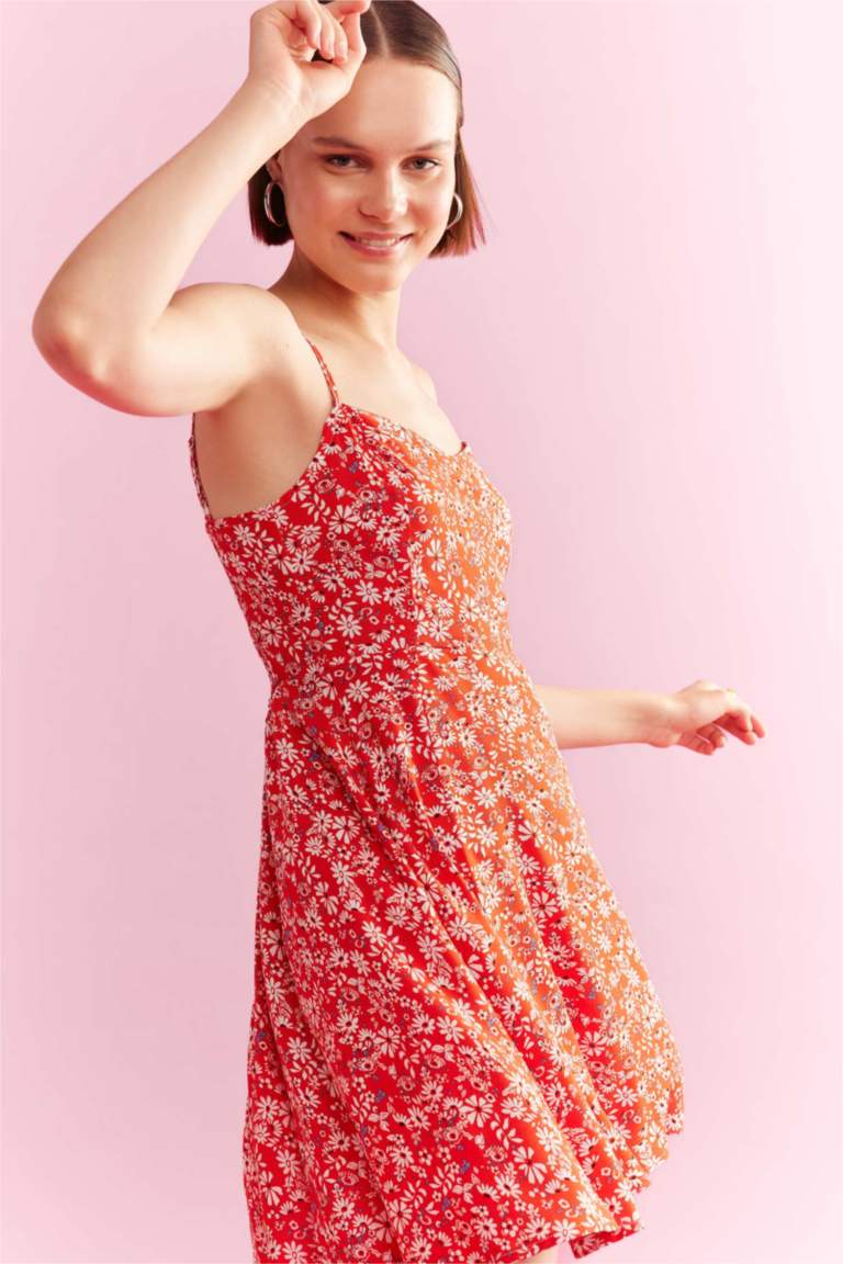Robe Formelle Femme Scarlett Rouge - Taille 7/8, Manches Courtes, Longueur Maxi - Occasion Très Bon état