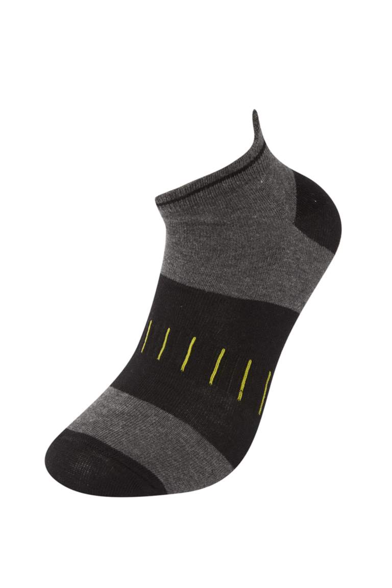 Patterned 3 Pack Booties Socks