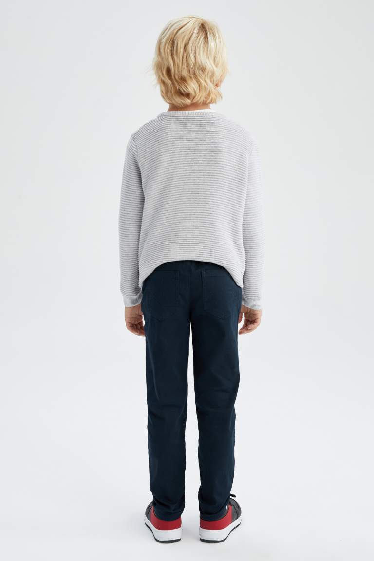 Boy Gabardine School Trousers