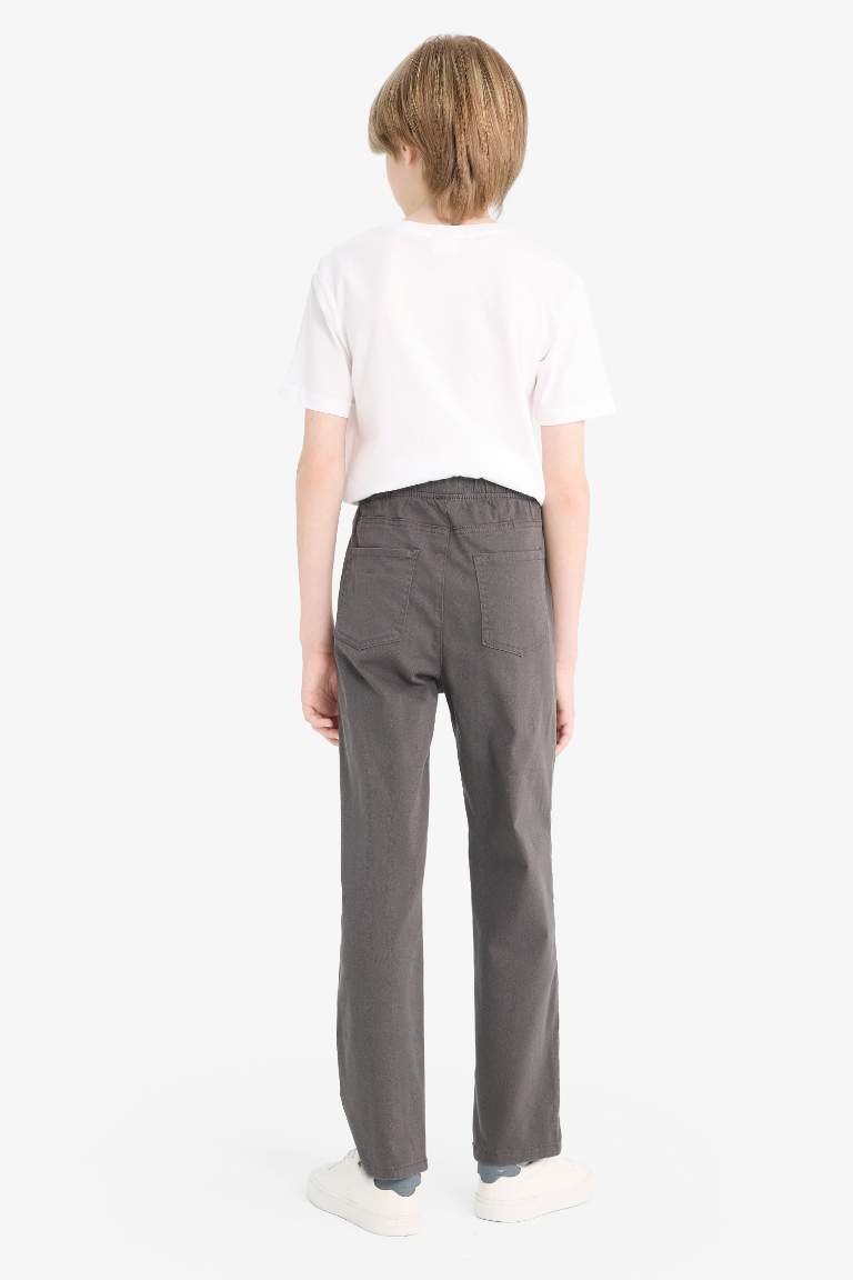 Erkek Çocuk Düz Paça Gabardin Pantolon