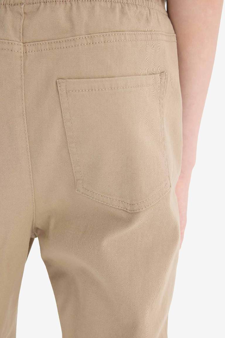 Erkek Çocuk Düz Paça Gabardin Pantolon