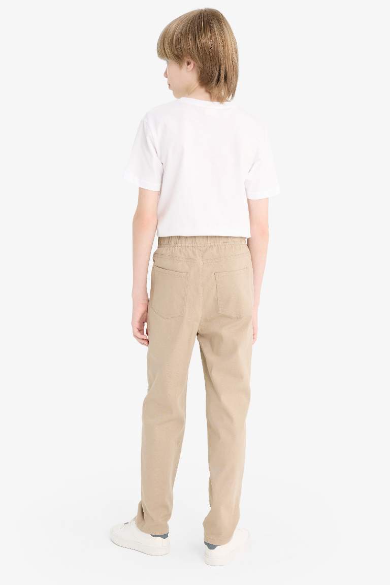 Erkek Çocuk Düz Paça Gabardin Pantolon