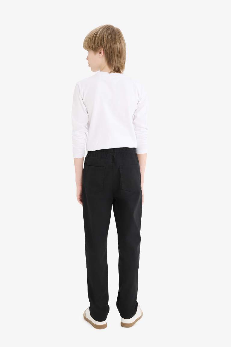 Erkek Çocuk Düz Paça Gabardin Pantolon