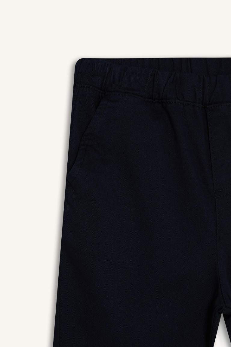 Erkek Çocuk Düz Paça Gabardin Okul Pantolonu
