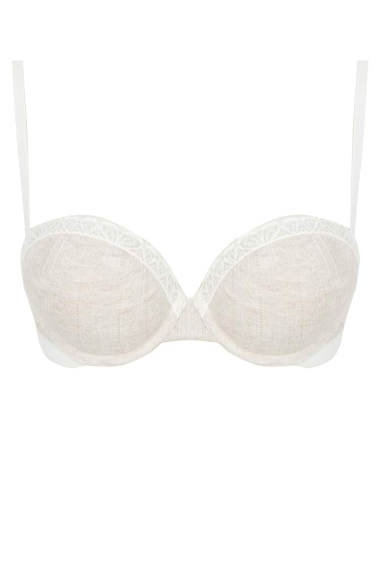 Push Up Lace Detail Bra