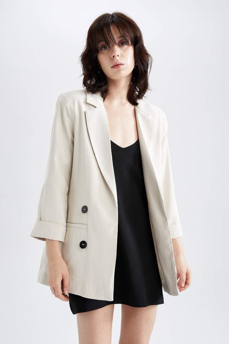 Loose Fit Blazer Ceket