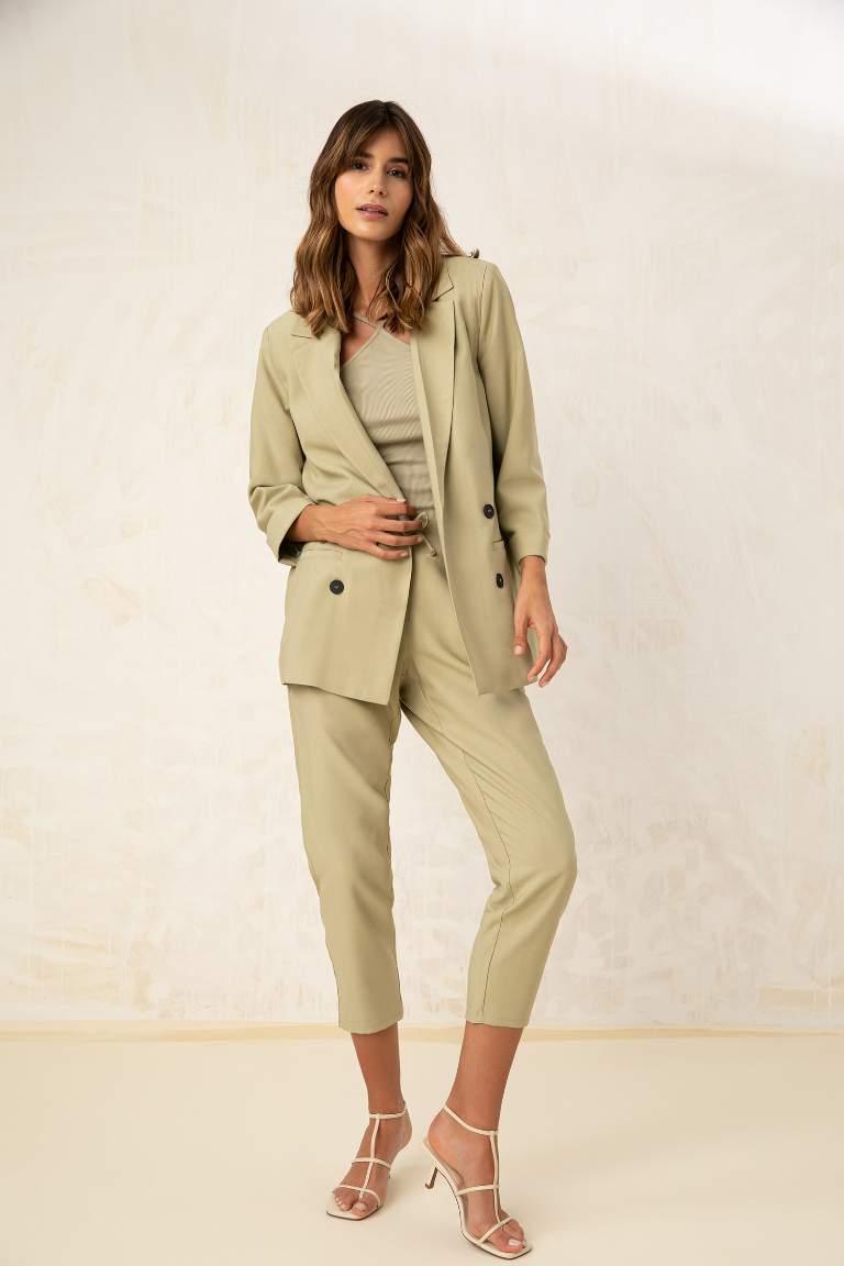 Loose Fit Blazer Ceket