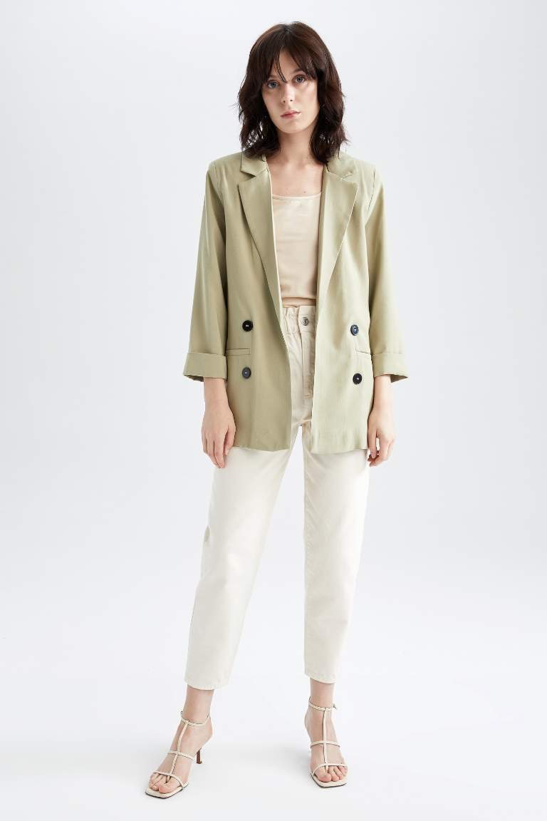 Loose Fit Blazer Ceket