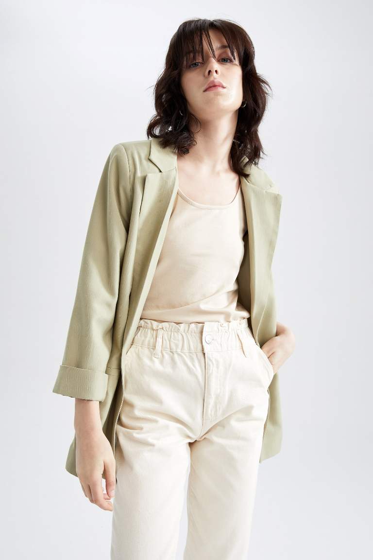 Loose Fit Blazer Ceket