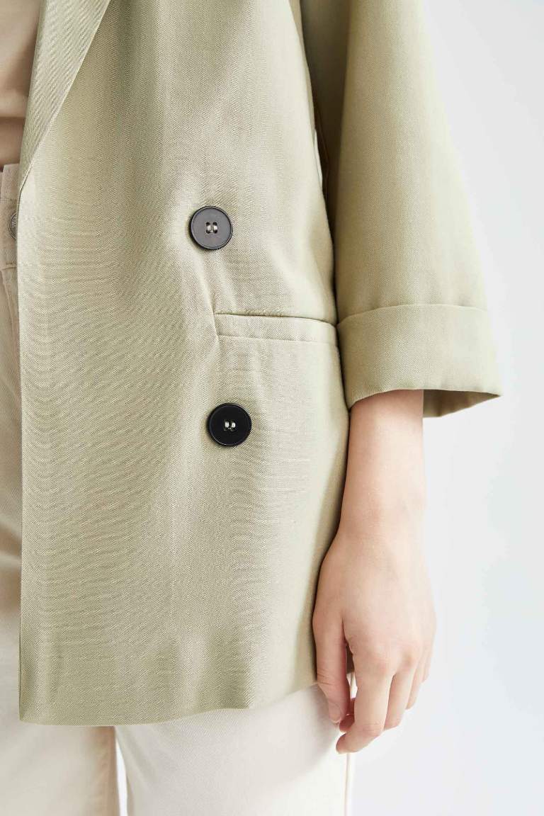 Loose Fit Blazer Ceket