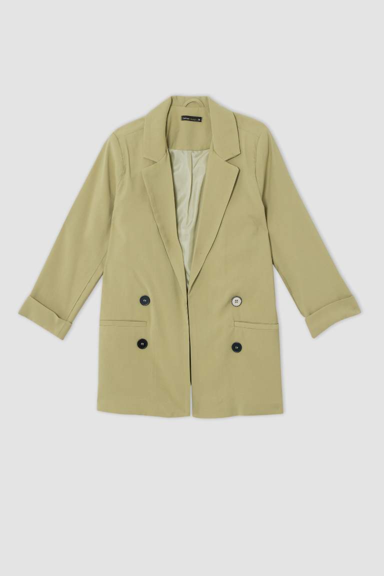 Loose Fit Blazer Ceket