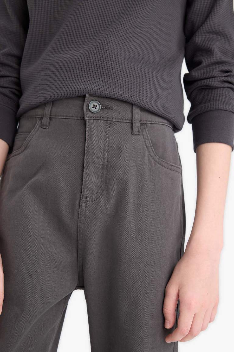 Erkek Çocuk Düz Paça Gabardin Pantolon
