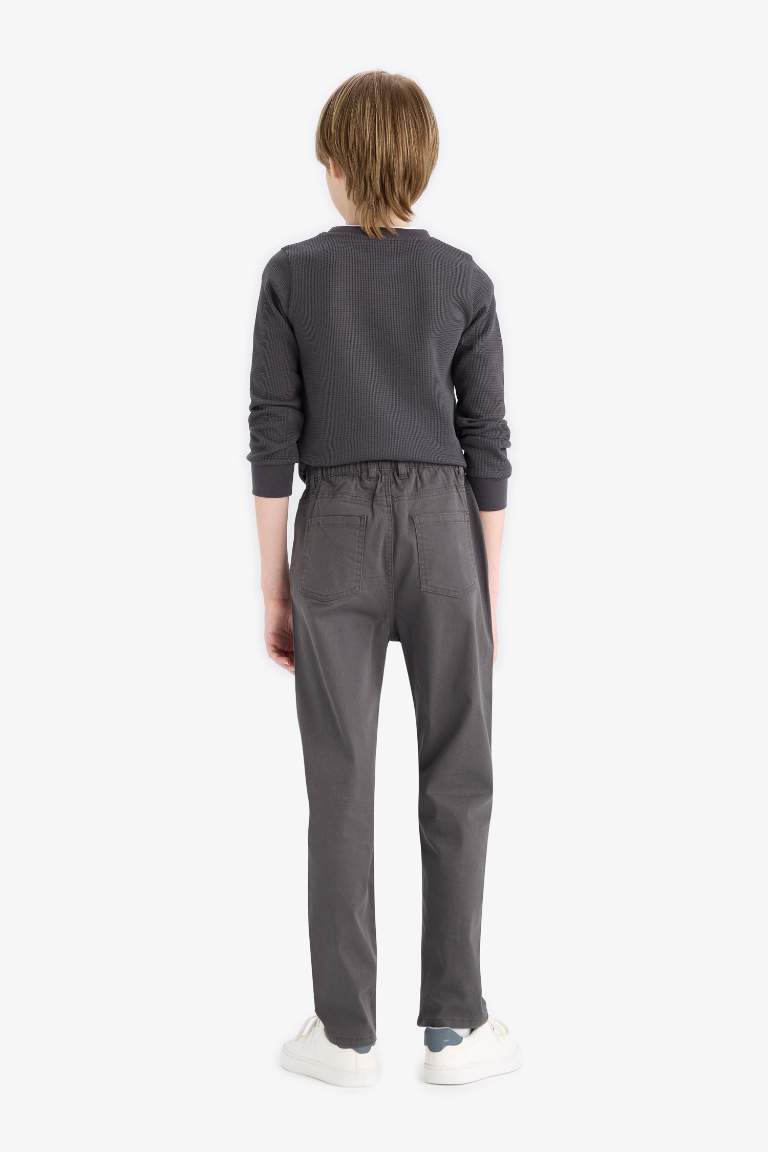 Erkek Çocuk Düz Paça Gabardin Pantolon